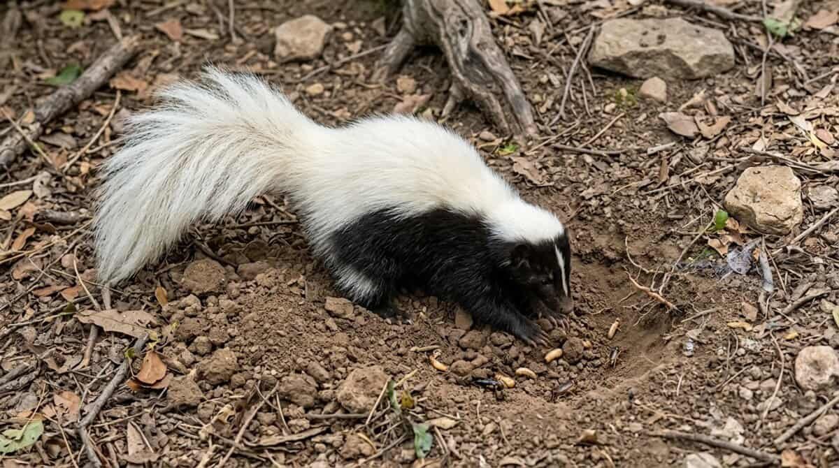 identify skunk species, Hooded skunk,
identifying hooded skunk
